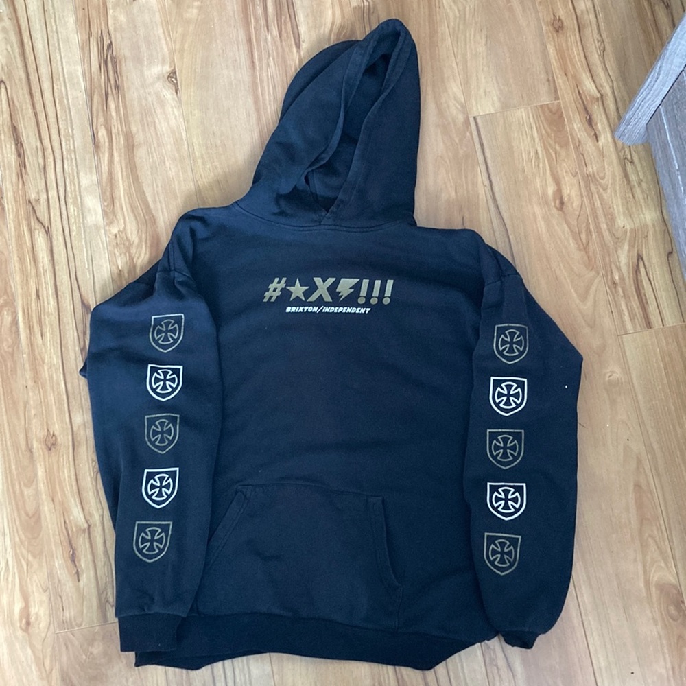 Independent x Brixton Black Hoodie